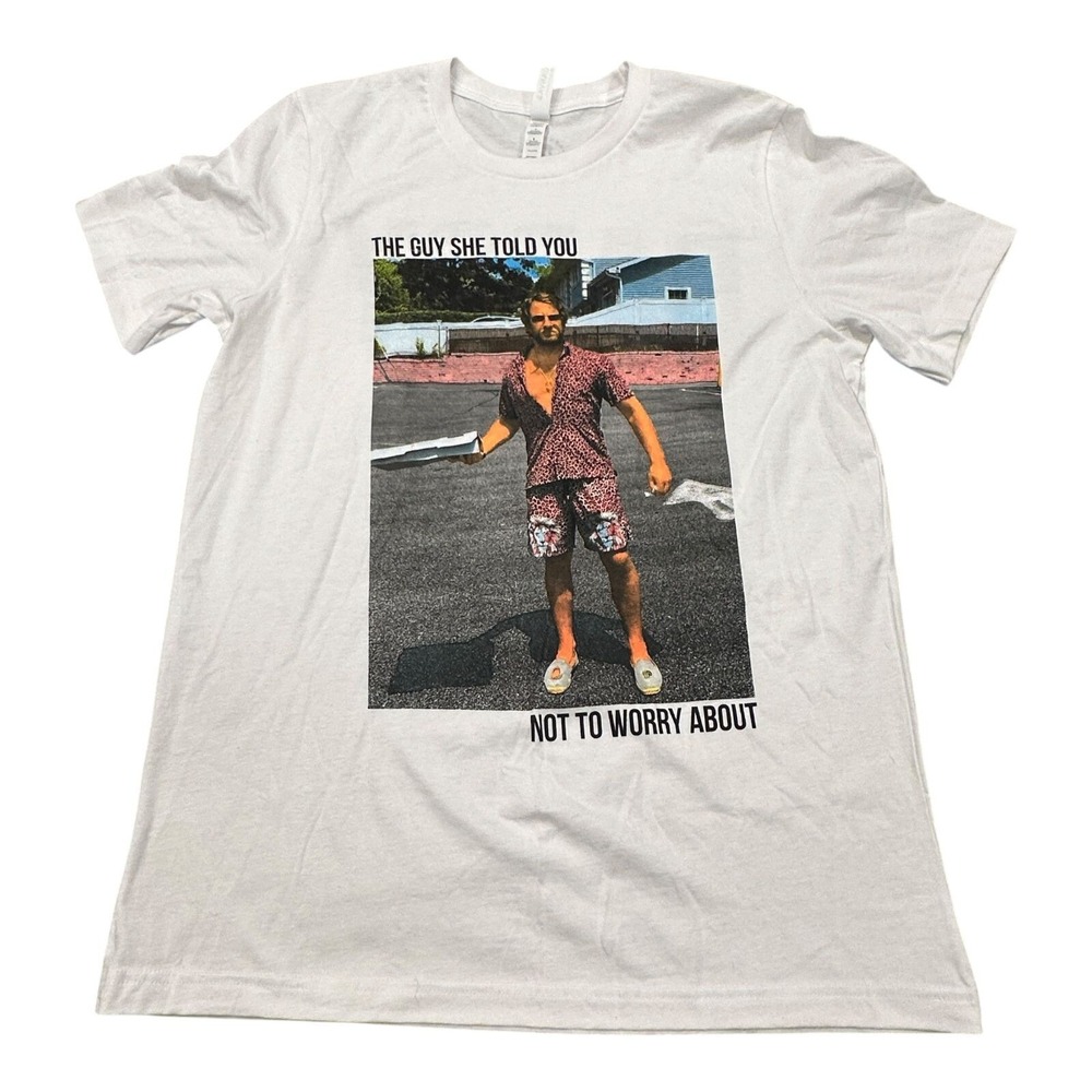 Barstool Sports Graphic Tee Men Large White Dave Portnoy Daddy Meme Shirt